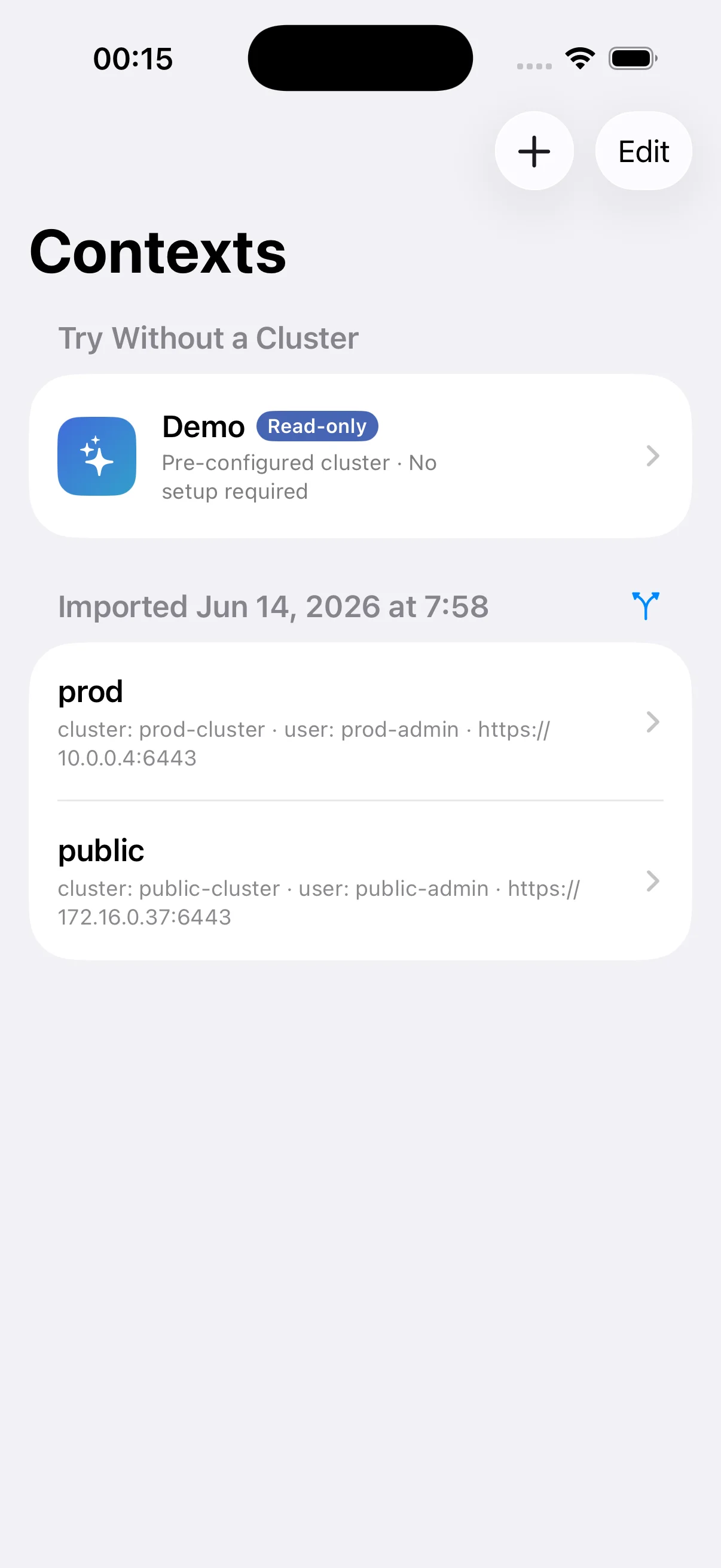 KubeGrip Screenshot 1